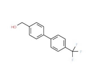 [4&prime;-(Trifluoromethyl)[1,1&prime;-biphenyl]-4-yl]methanol (CAS 457889-46-2) - chemical structure image