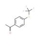 4′-(Trifluoromethylthio)acetophenone (CAS 713-67-7) - chemical structure image