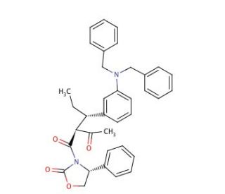 (4R)-3-[(2S,3S)-2-Acetyl-3-[3-[bis(phenylmethyl)amino]phenyl]-1-oxopentyl]-4-phenyl-2-oxazolidinone (CAS 188559-10-6) - chemi