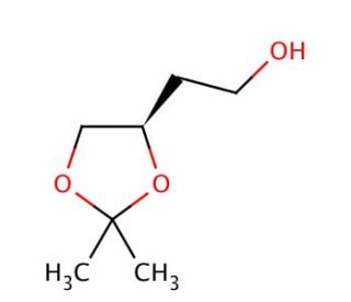 (4R)-4-(2-Hydroxyethyl)-2,2-dimethyl-1,3-dioxolane (CAS 70005-89-9) - chemical structure image