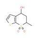 (4R,6R)-6-Methyl-5,6-dihydro-4H-thieno[2,3-b]thiopyran-4-ol 7,7-dioxide (CAS 147128-77-6) - chemical structure image