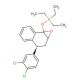 (4S)-(3′,4′-Dichlorophenyl)-3,4-dihydro-1,2-epoxy-1-O-triethylsilyl-1-naphthol - chemical structure image