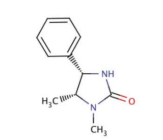 (4S,5R)-(&plus;)-1,5-Dimethyl-4-phenyl-2-imidazolidinone (CAS 112791-04-5) - chemical structure image
