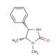(4S,5R)-(+)-1,5-Dimethyl-4-phenyl-2-imidazolidinone (CAS 112791-04-5) - chemical structure image