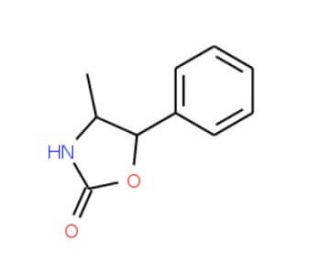 (4S,5S)-4-Methyl-5-phenyl-2-oxazolidinone (CAS 17097-67-5) - chemical structure image