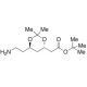 4S,trans-1,1-Dimethylethyl-6-aminoethyl-2,2-dimethyl-1,3-dioxane-4-acetate (CAS 1105067-89-7) - chemical structure image