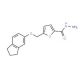 5-[(2,3-Dihydro-1H-inden-5-yloxy)methyl]-2-furohydrazide - chemical structure image