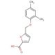 5-[(2,4-dimethylphenoxy)methyl]-2-furoic acid - chemical structure image