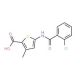 5-[(2-chlorobenzoyl)amino]-3-methylthiophene-2-carboxylic acid - chemical structure image