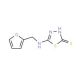 5-[(2-furylmethyl)amino]-1,3,4-thiadiazole-2-thiol - chemical structure image