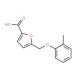5-[(2-methylphenoxy)methyl]-2-furoic acid - chemical structure image