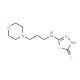 5-[(3-morpholin-4-ylpropyl)amino]-1,3,4-thiadiazole-2-thiol (CAS 794554-82-8) - chemical structure image