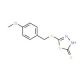 5-[(4-methoxybenzyl)thio]-1,3,4-thiadiazole-2-thiol - chemical structure image