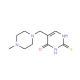 5-[(4-Methylpiperazino)methyl]-2-thioxo-2,3-dihydro-4(1H)-pyrimidinone - chemical structure image