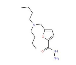 5-[(Dibutylamino)methyl]-2-furohydrazide - chemical structure image