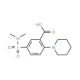 5-[(dimethylamino)sulfonyl]-2-piperidin-1-ylbenzoic acid - chemical structure image