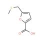 5-[(methylthio)methyl]-2-furoic acid (CAS 94084-70-5) - chemical structure image