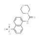 5-[(Morpholine-4-carbonyl)-amino]-naphthalene-1-sulfonyl chloride - chemical structure image