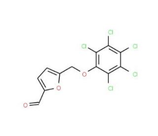 5-[(Pentachlorophenoxy)methyl]-2-furaldehyde - chemical structure image