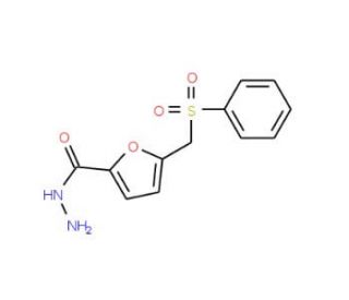 5-[(phenylsulfonyl)methyl]-2-furohydrazide - chemical structure image