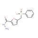 5-[(phenylsulfonyl)methyl]-2-furohydrazide - chemical structure image