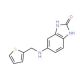 5-[(Thiophen-2-ylmethyl)-amino]-1,3-dihydro-benzoimidazol-2-one - chemical structure image