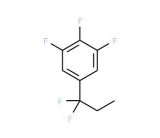 5-(1,1-Difluoropropyl)-1,2,3-trifluorobenzene - chemical structure image