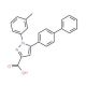 5-(1,1′-biphenyl-4-yl)-1-(3-methylphenyl)-1H-pyrazole-3-carboxylic acid - chemical structure image