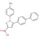 5-(1,1′-biphenyl-4-yl)-1-(4-methylphenyl)-1H-pyrazole-3-carboxylic acid - chemical structure image
