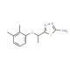 5-[1-(2,3-Dimethyl-phenoxy)-ethyl]-[1,3,4]thiadiazol-2-ylamine - chemical structure image