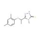 5-[1-(2,4-Dimethylphenoxy)ethyl]-4-methyl-4H-1,2,4-triazole-3-thiol - chemical structure image