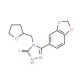 5-(1,3-Benzodioxol-5-yl)-4-(tetrahydrofuran-2-ylmethyl)-4H-1,2,4-triazole-3-thiol - chemical structure image