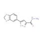 5-(1,3-Benzodioxol-5-yl)isoxazole-3-carbohydrazide - chemical structure image