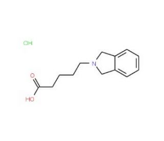 5-(1,3-Dihydro-isoindol-2-yl)-pentanoic acid hydrochloride - chemical structure image