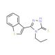 5-(1-Benzothien-3-yl)-4-propyl-4H-1,2,4-triazole-3-thiol - chemical structure image