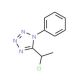 5-(1-chloroethyl)-1-phenyl-1H-tetrazole - chemical structure image
