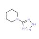 5-(1-Piperidino)tetrazole (CAS 6280-32-6) - chemical structure image