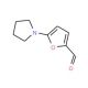 5-(1-Pyrrolidinyl)-2-furaldehyde (CAS 84966-28-9) - chemical structure image