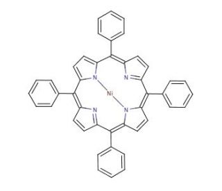 5,10,15,20-Tetraphenyl-21H,23H-porphine nickel(II) (CAS 14172-92-0) - chemical structure image