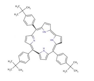 5,10,15-tris(4-tert-butylphenyl) corrole - chemical structure image
