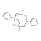 5,15-dibromo-10,20-diphenylporphine (CAS 151256-86-9) - chemical structure image