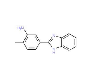 5-(1H-Benzoimidazol-2-yl)-2-methyl-phenylamine - chemical structure image