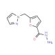 5-(1H-Pyrazol-1-ylmethyl)-2-furohydrazide - chemical structure image