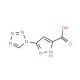 5-(1H-Tetrazol-1-yl)-1H-pyrazole-3-carboxylic acid (CAS 1039008-40-6) - chemical structure image