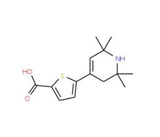 5-(2,2,6,6-Tetramethyl-1,2,3,6-tetrahydro-pyridin-4-yl)-thiophene-2-carboxylic acid - chemical structure image