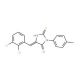 5-(2,3-Dichloro-benzylidene)-2-thioxo-3-p-tolyl-imidazolidin-4-one - chemical structure image