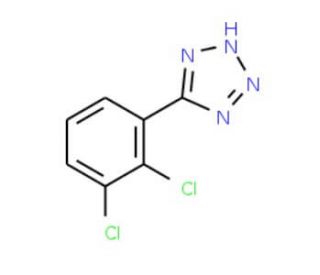 5-(2,3-Dichlorophenyl)-1H-tetrazole (CAS 175205-12-6) - chemical structure image