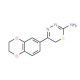 5-(2,3-dihydro-1,4-benzodioxin-6-yl)-6H-1,3,4-thiadiazin-2-amine - chemical structure image
