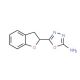 5-(2,3-dihydro-1-benzofuran-2-yl)-1,3,4-oxadiazol-2-amine - chemical structure image