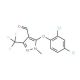 5-(2,4-Dichlorophenoxy)-1-methyl-3-(trifluoromethyl)-1H-pyrazole-4-carbaldehyde - chemical structure image